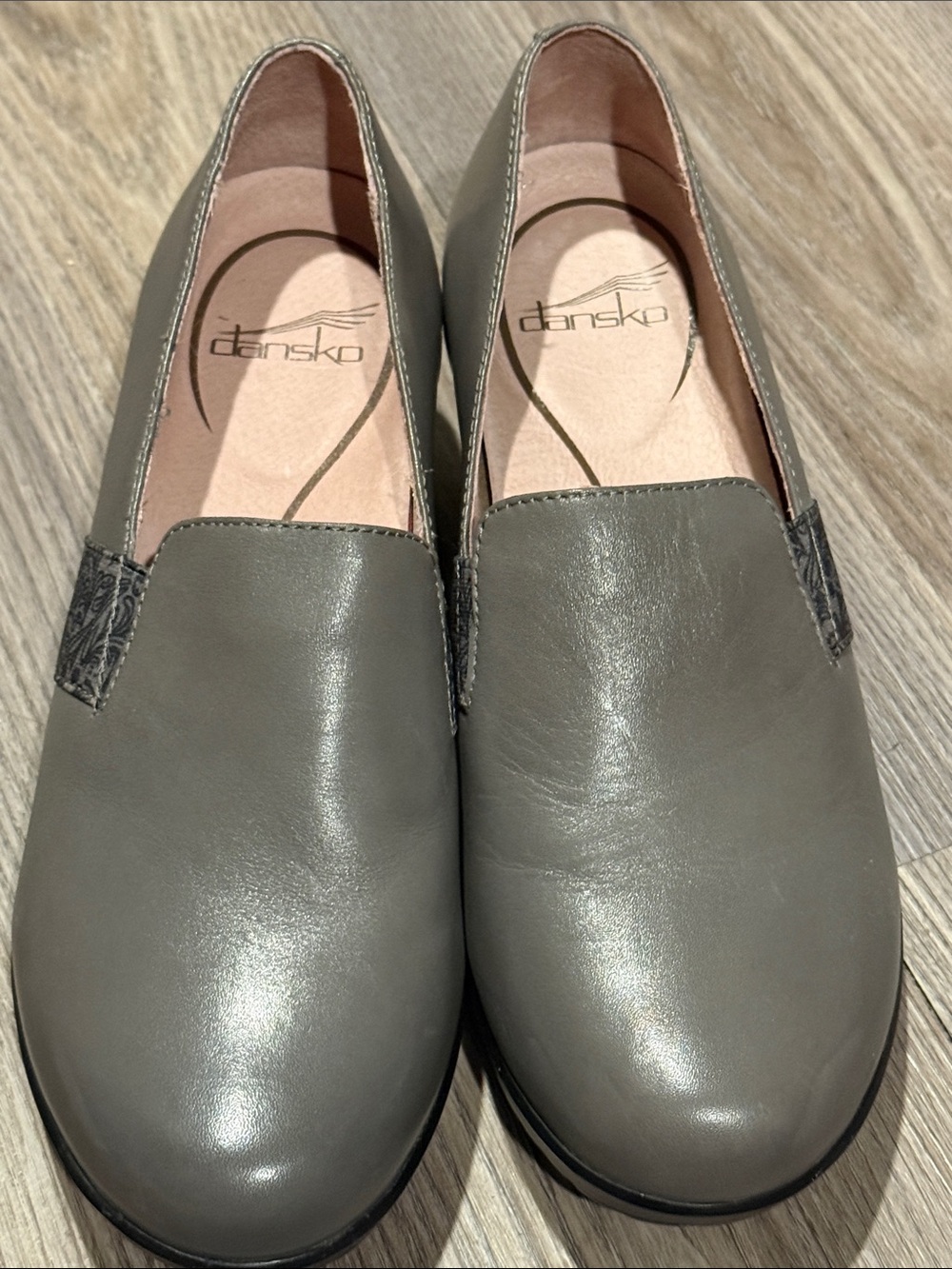 Women's Dansko Slip-On Leather Loafers - Picture 2 of 4